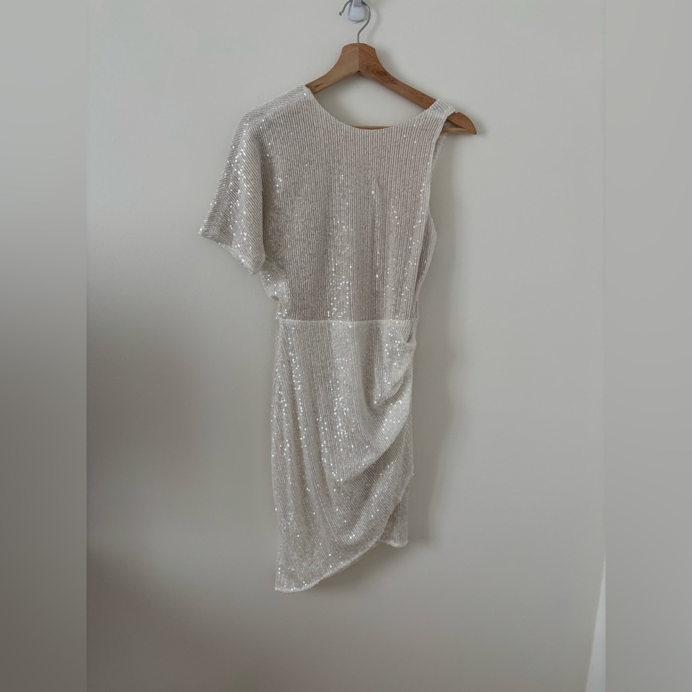 Beautiful White Sequin Dress